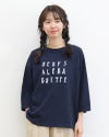 ［NATURAL LAUNDRY］オーガニックシャンカール7分袖プルオーバー
