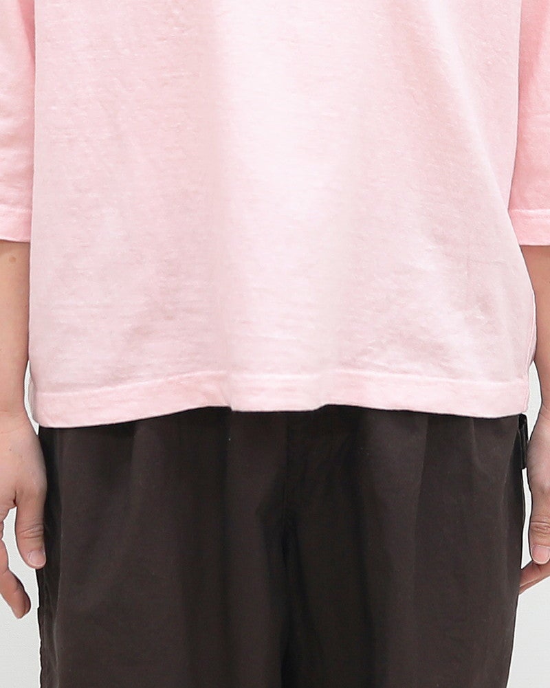 ［NATURAL LAUNDRY］オーガニックシャンカール7分袖プルオーバー