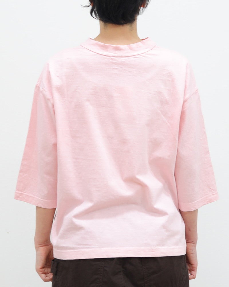 ［NATURAL LAUNDRY］オーガニックシャンカール7分袖プルオーバー