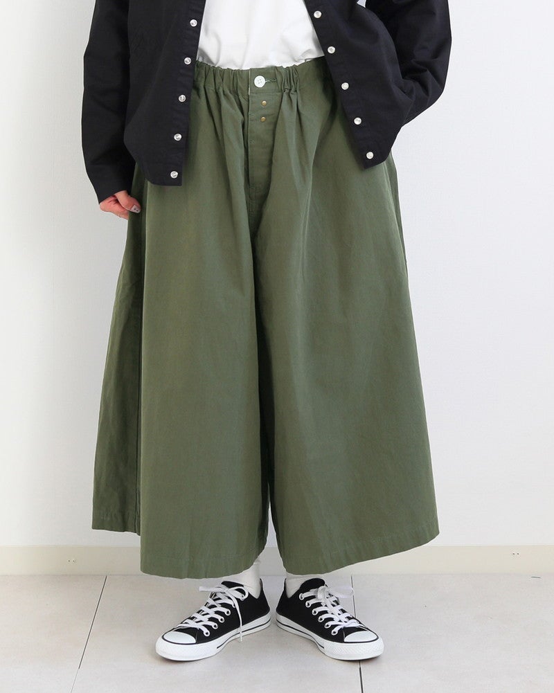 ［FURALI］ワイドキュロットパンツ