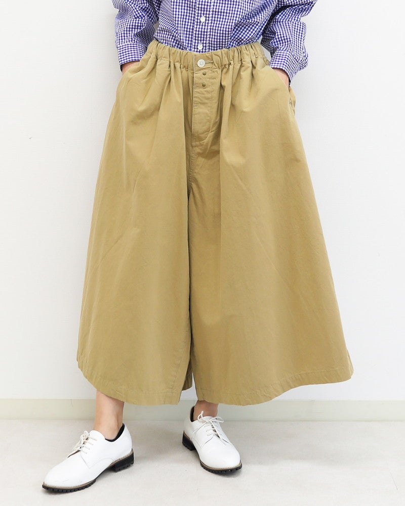 ［FURALI］ワイドキュロットパンツ