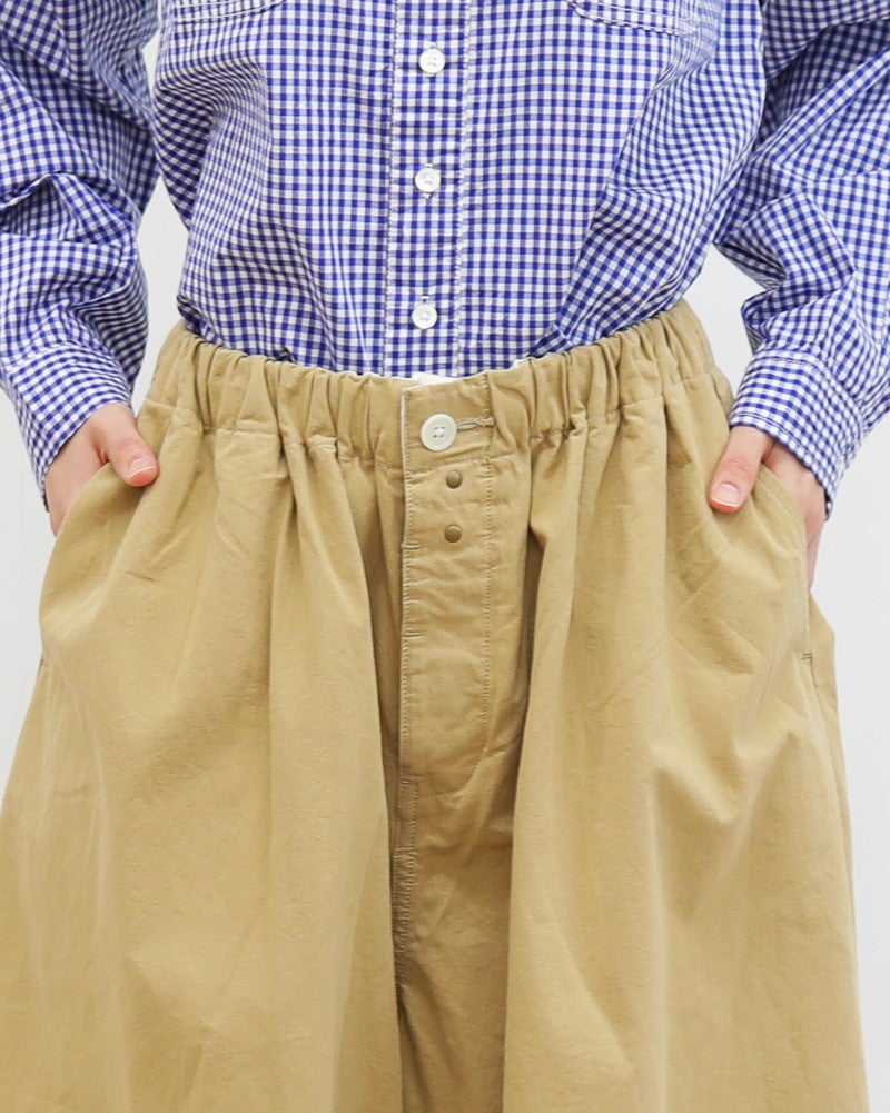 ［FURALI］ワイドキュロットパンツ