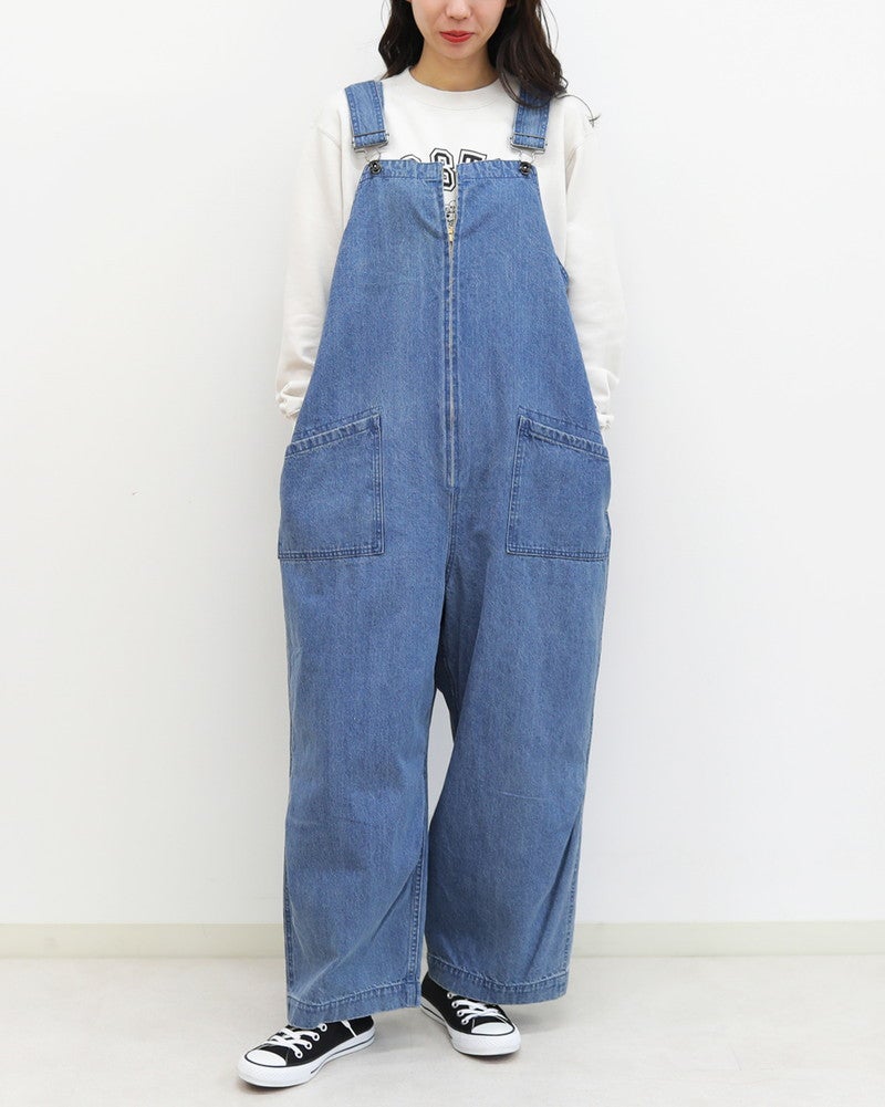 ［FURALI］デニムフライトサロペット