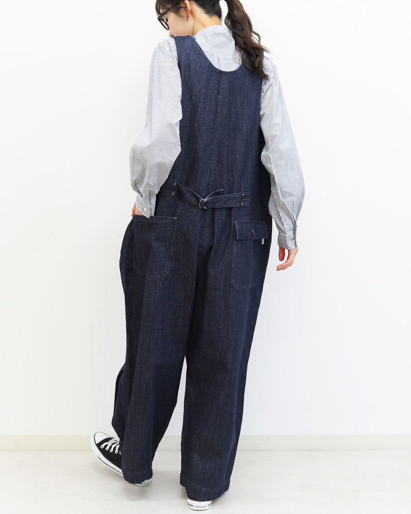 ［FURALI］デニムフライトサロペット