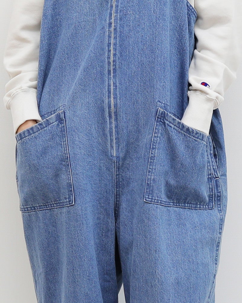 ［FURALI］デニムフライトサロペット