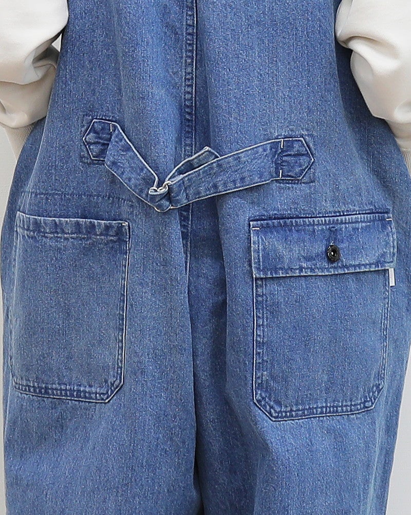 ［FURALI］デニムフライトサロペット