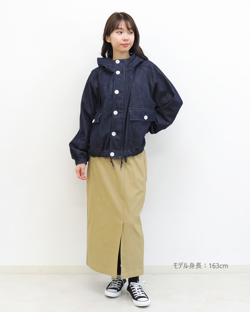 ［FURALI］デニムNAVYパーカー