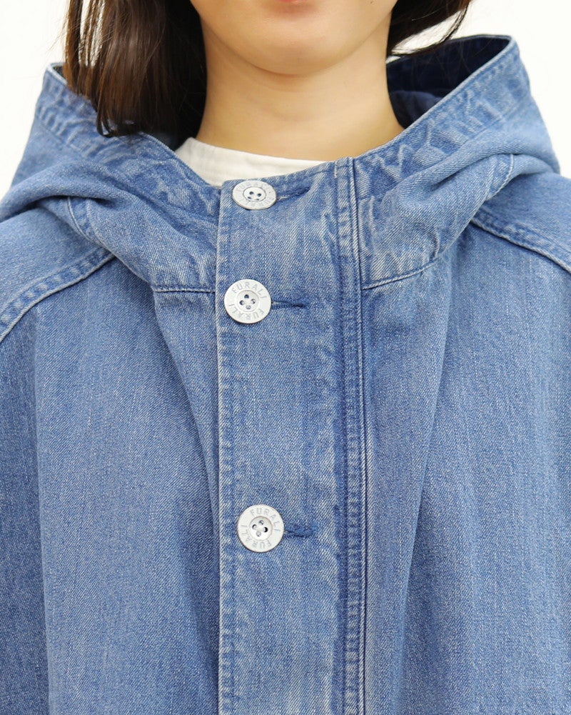 ［FURALI］デニムNAVYパーカー