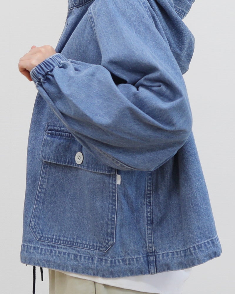 ［FURALI］デニムNAVYパーカー