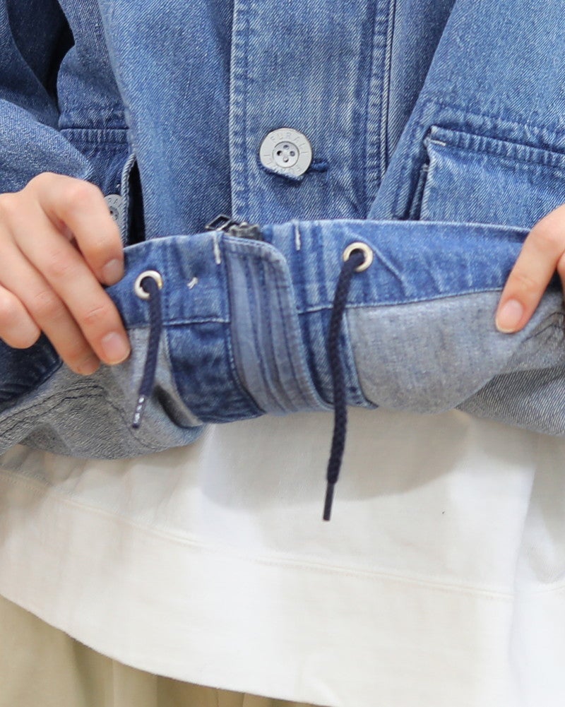 ［FURALI］デニムNAVYパーカー