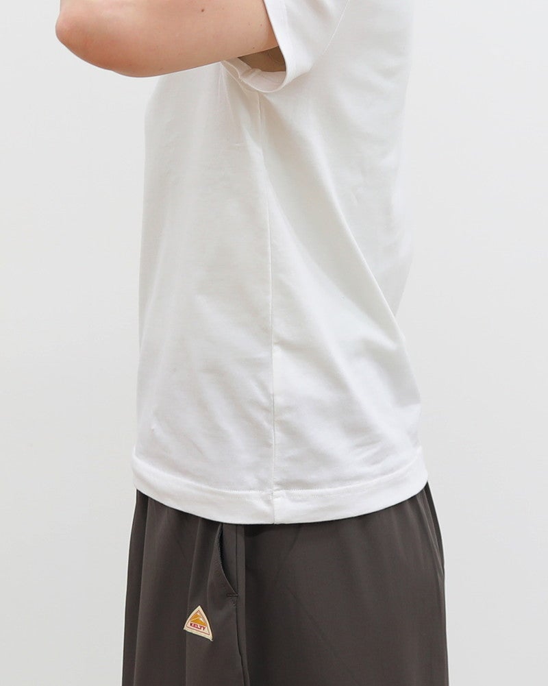 ［GYMPHLEX］ネックボーダー半袖Tシャツ