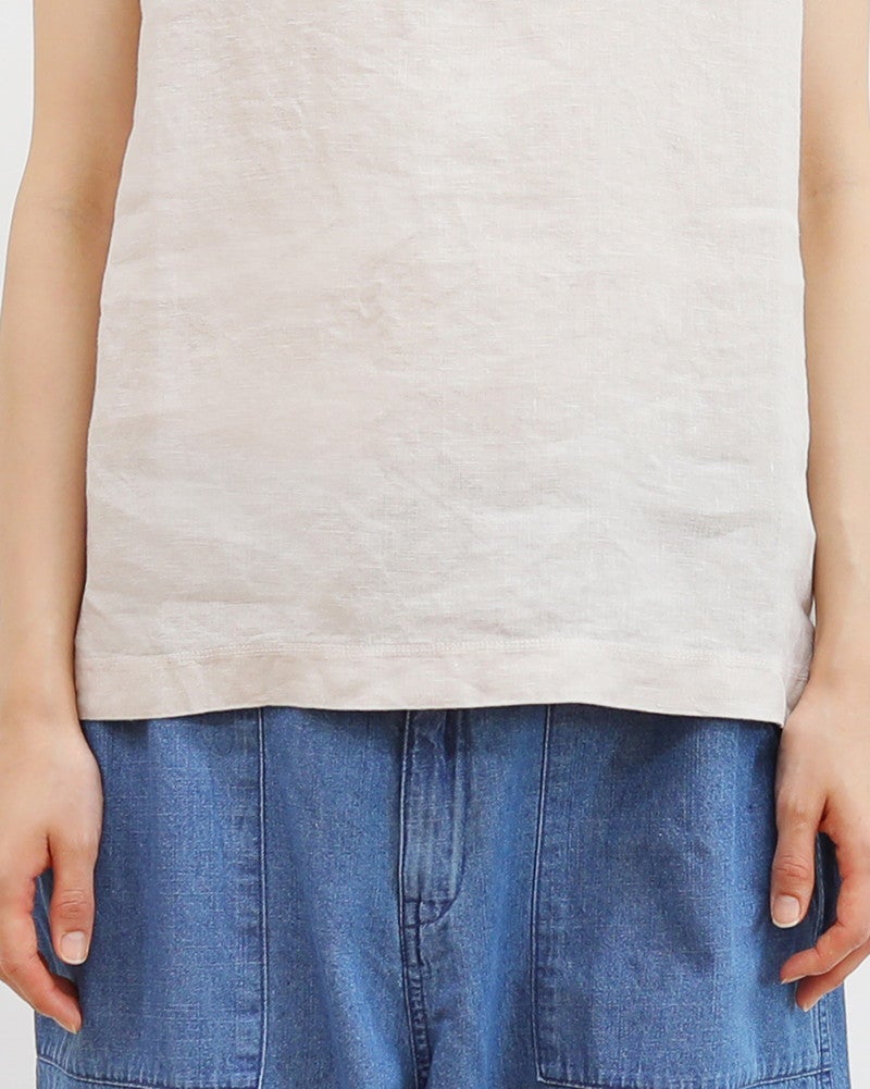 ［LAITERIE］リユールリネンボトルネックプルオーバー