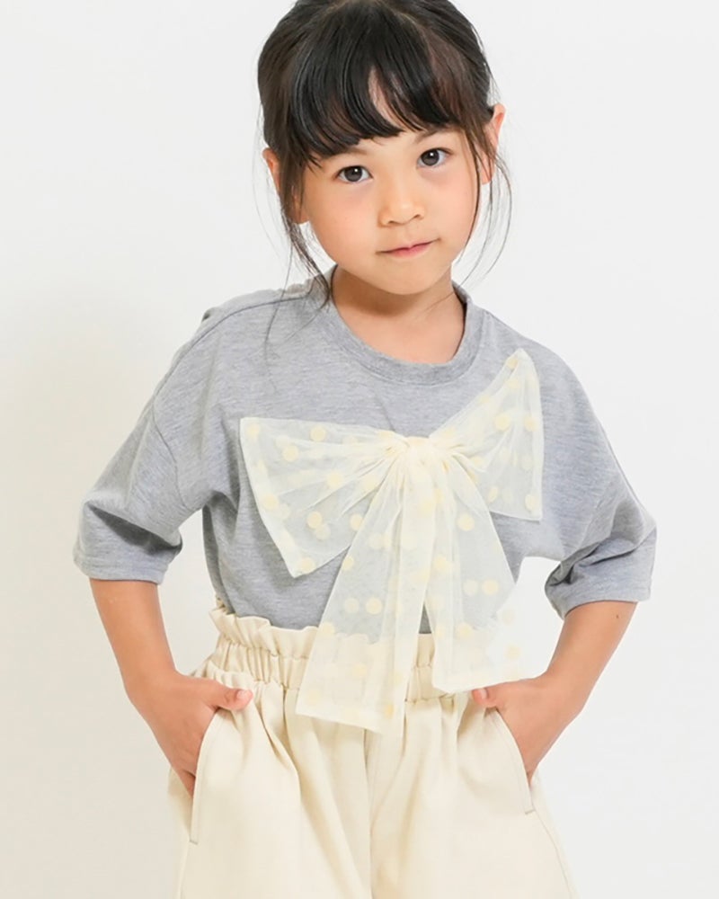 小物 rio 10％OFF】［RIO］ビッグリボンTシャツ キッズ／リオ ｜オンセブン