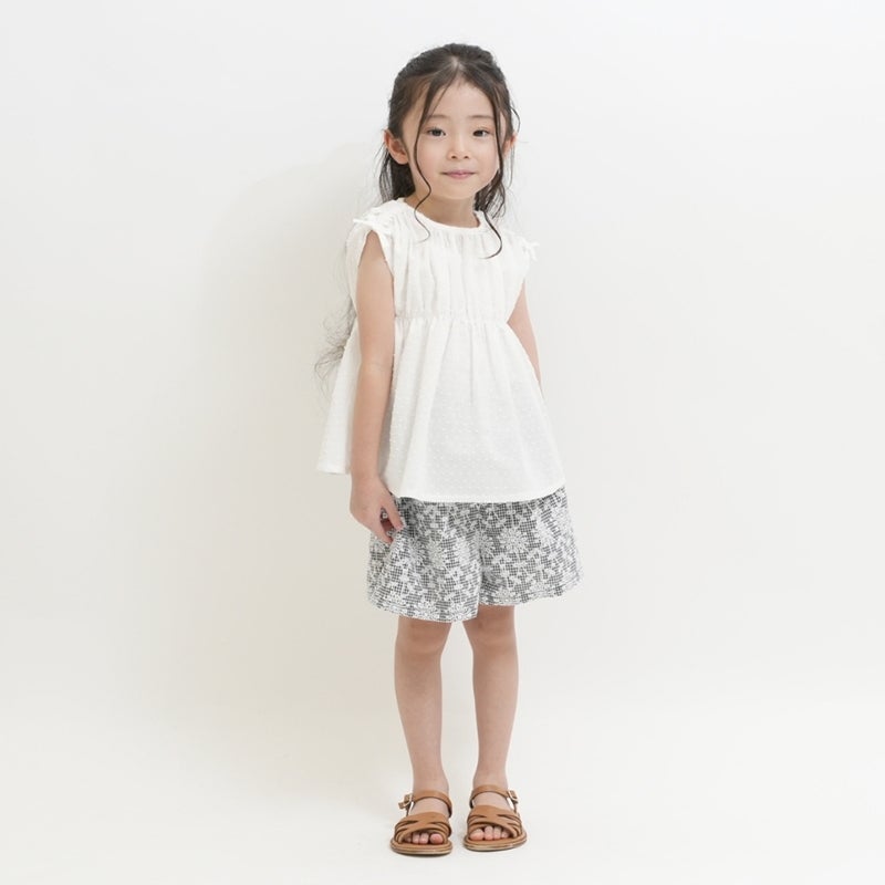 Little s.t. by s.t.closet］リボンギャザーブラウス キッズ／リトル