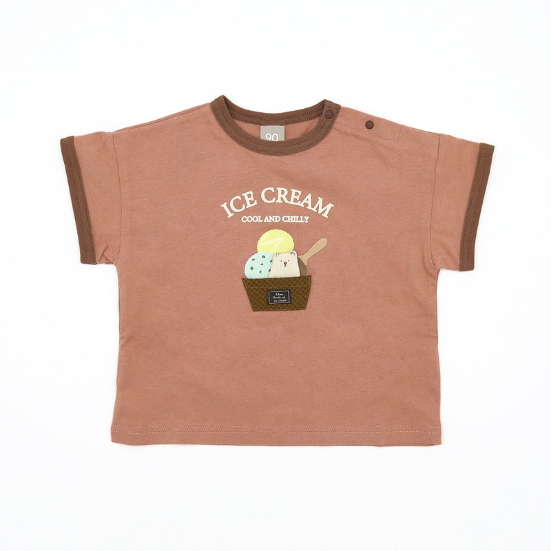 DILASH］アイスクリーム半袖Tシャツ キッズ／ディラッシュ◇26SS