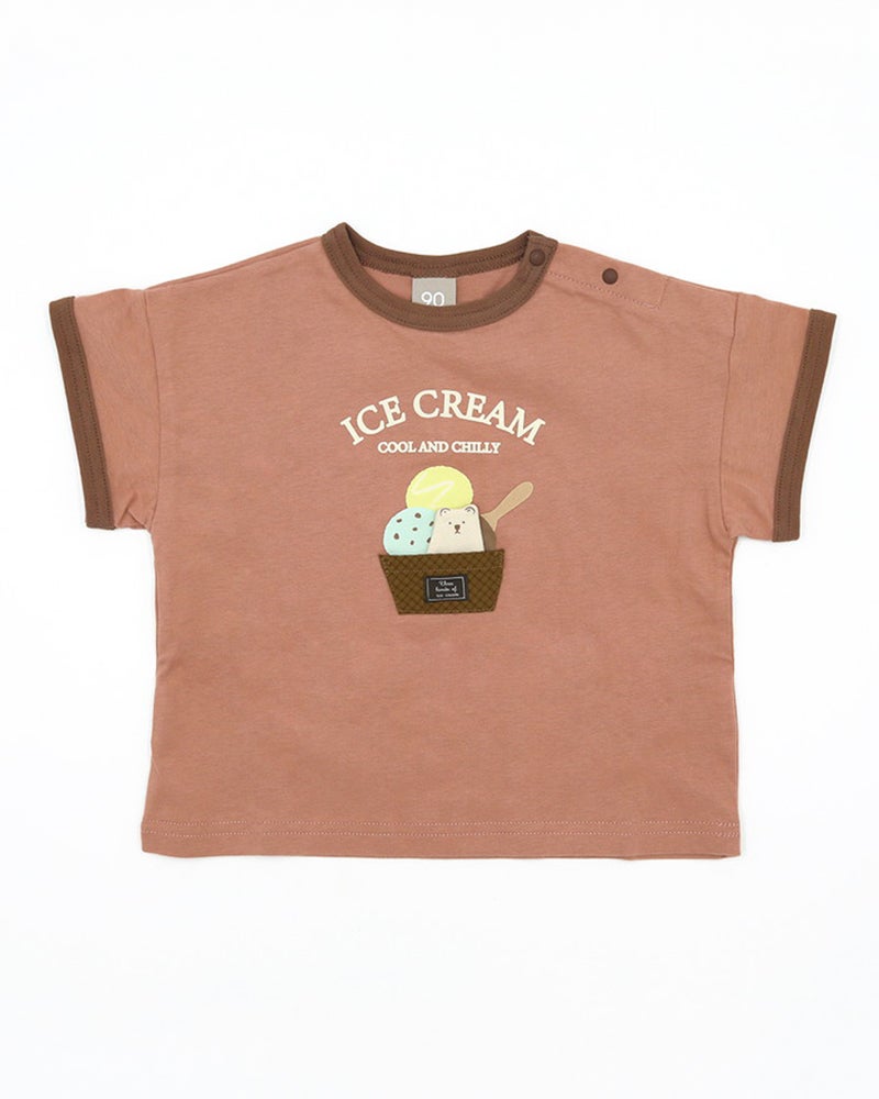 DILASH］アイスクリーム半袖Tシャツ キッズ／ディラッシュ◇26SS
