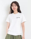 ［GYMPHLEX］刺繍半袖Tシャツ