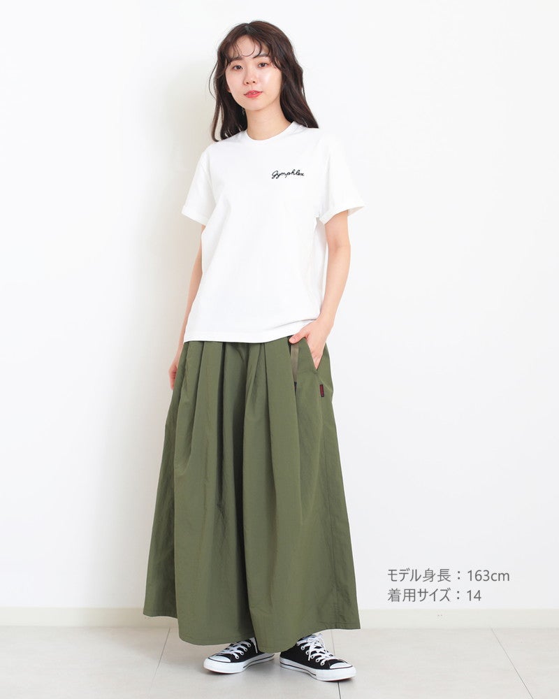 ［GYMPHLEX］刺繍半袖Tシャツ