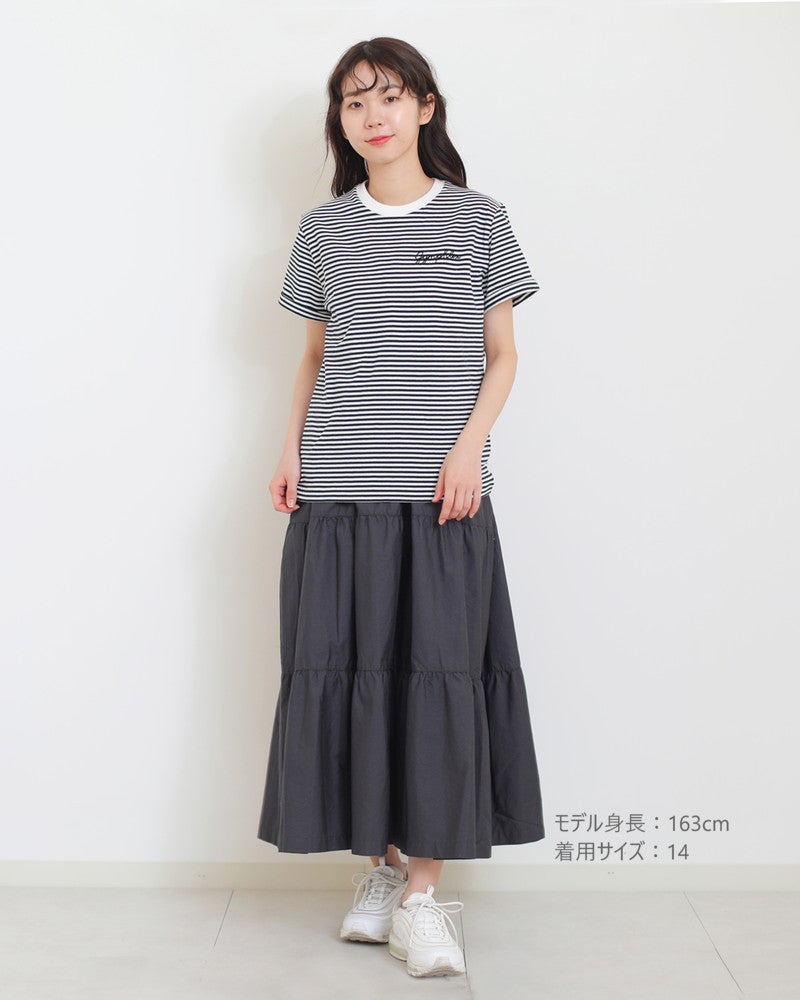 ［GYMPHLEX］刺繍半袖Tシャツ