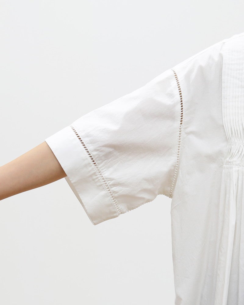 ［INDIA INDUSTRY］コットンポプリンブラウス