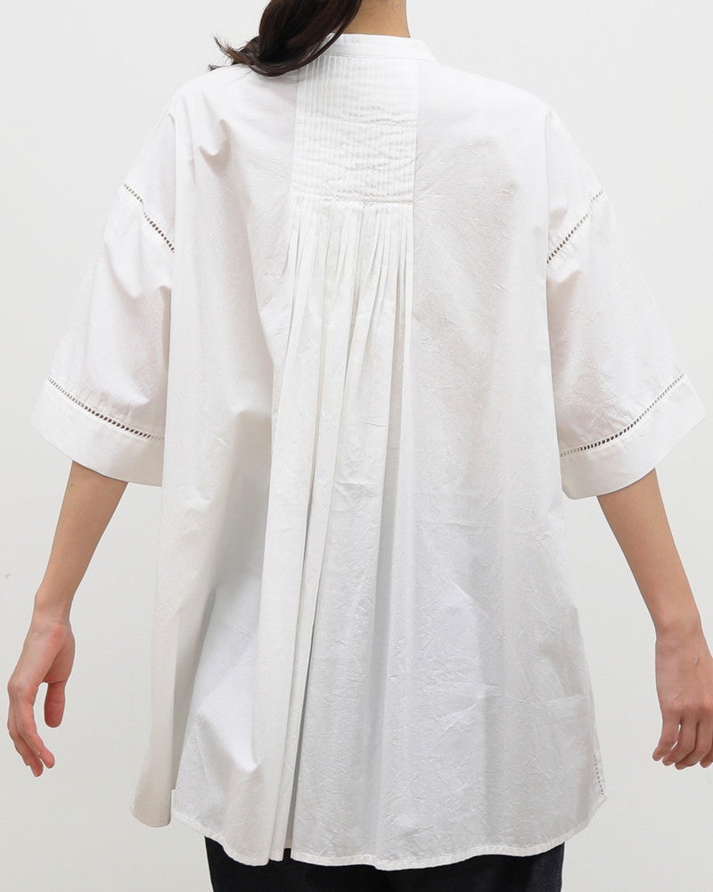 ［INDIA INDUSTRY］コットンポプリンブラウス