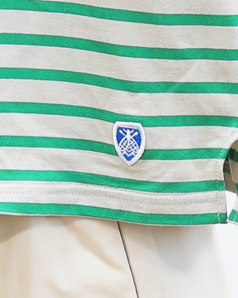 ［ORCIVAL］ボーダー半袖ワイドTシャツ