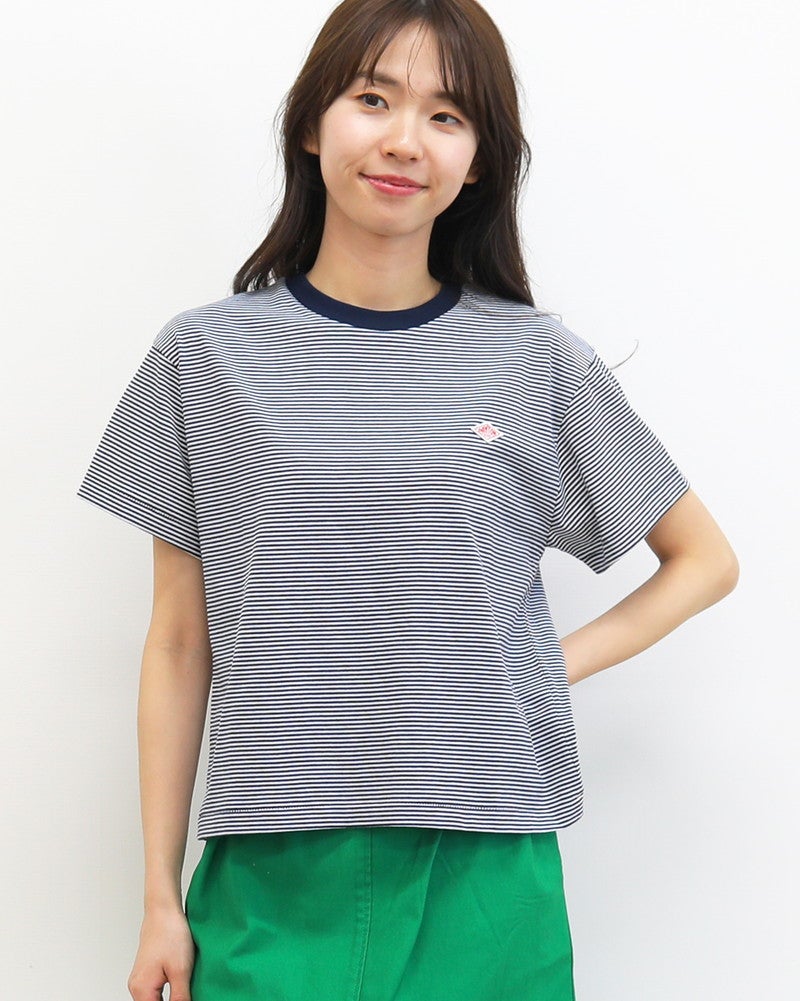［DANTON］ストライプTシャツ