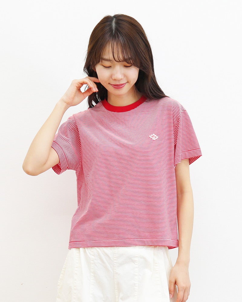 ［DANTON］ストライプTシャツ