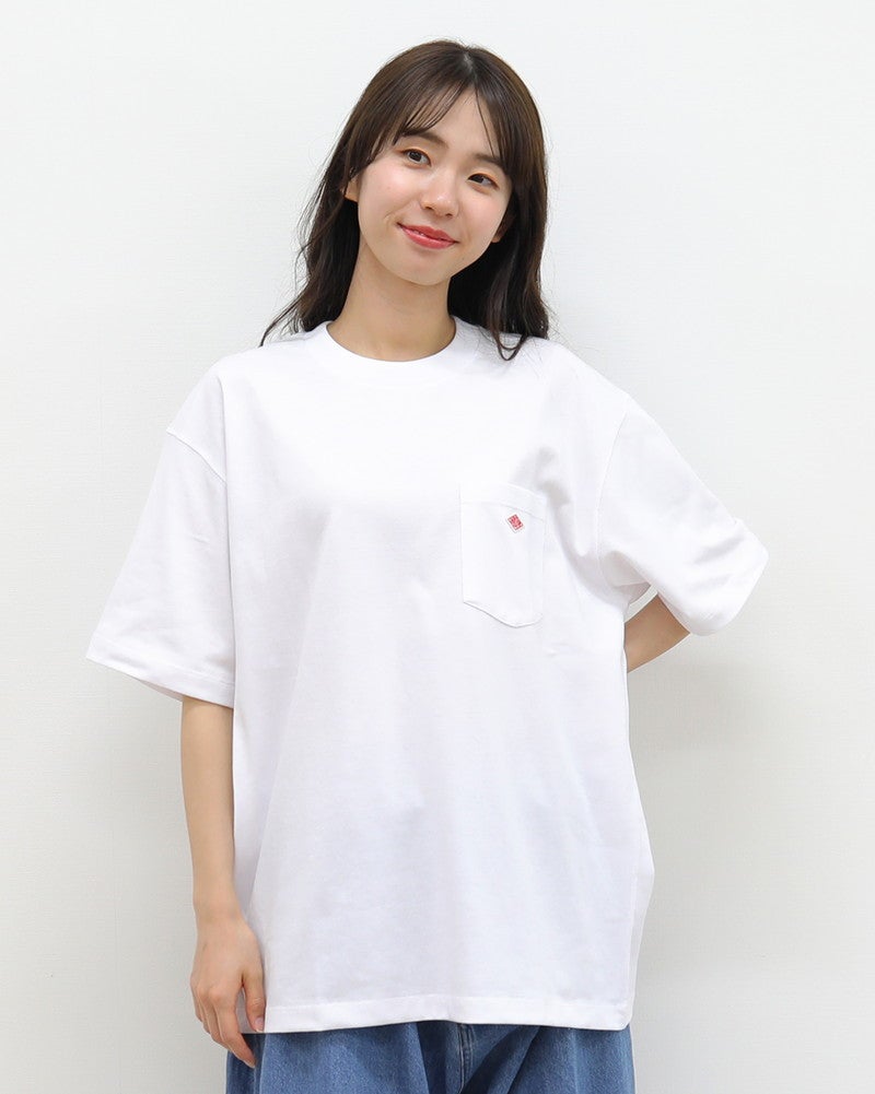 DANTON］ポケットTシャツ〈Lサイズ・メンズ対応〉