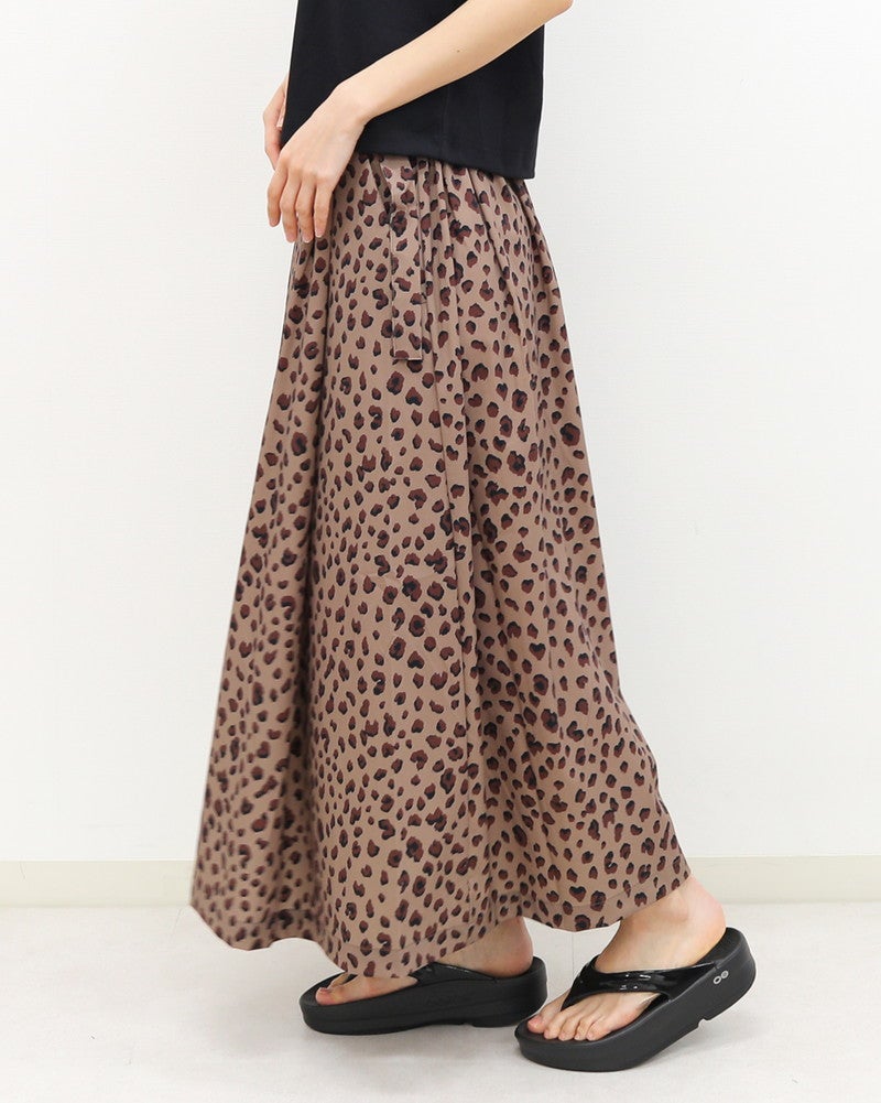［THOUSAND MILE］ラップスカート レオパード