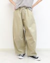 ［UNPLE］タックバルーンツイルパンツ