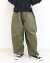 ［UNPLE］タックバルーンツイルパンツ