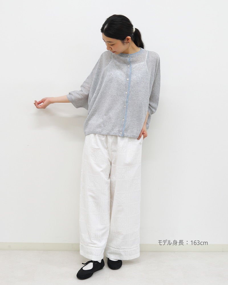 ［UNPLE］ハイツイストヤーンドルマンニットカーデ