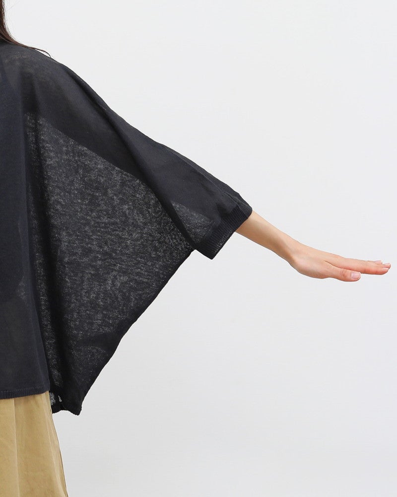 ［UNPLE］ハイツイストヤーンドルマンニットカーデ