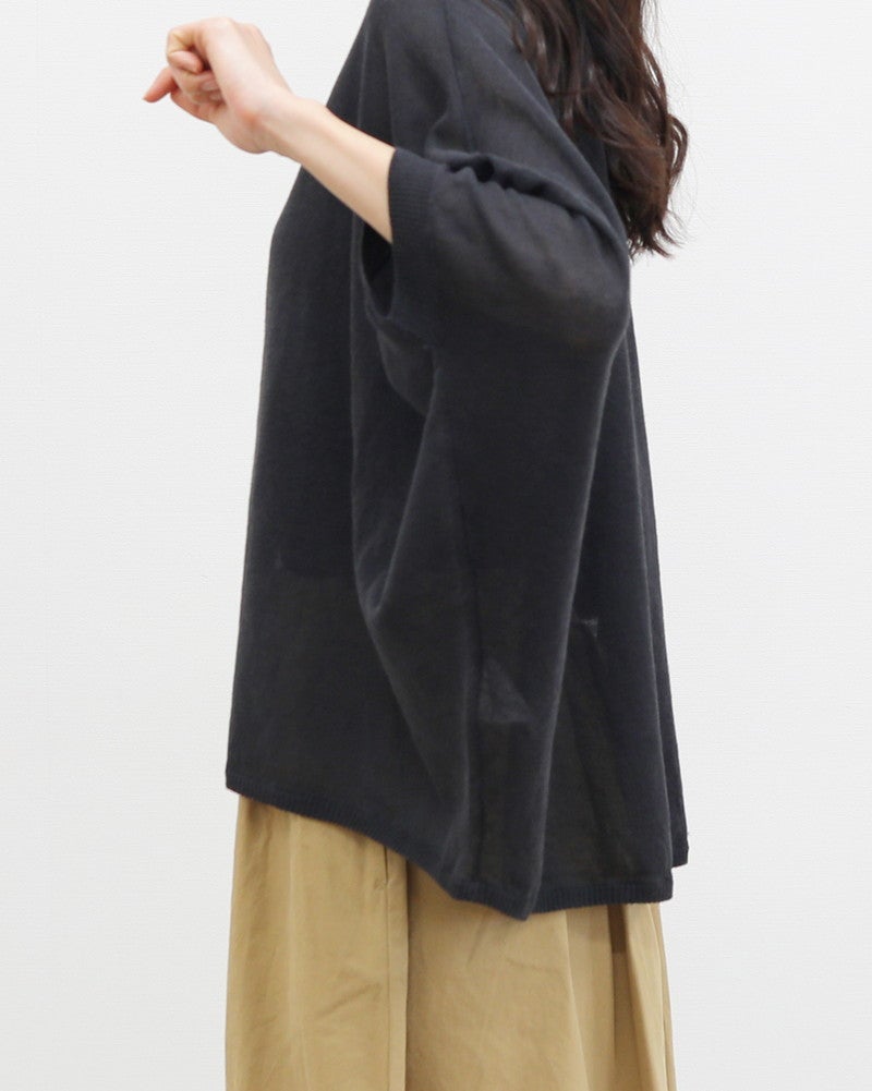 ［UNPLE］ハイツイストヤーンドルマンニットカーデ