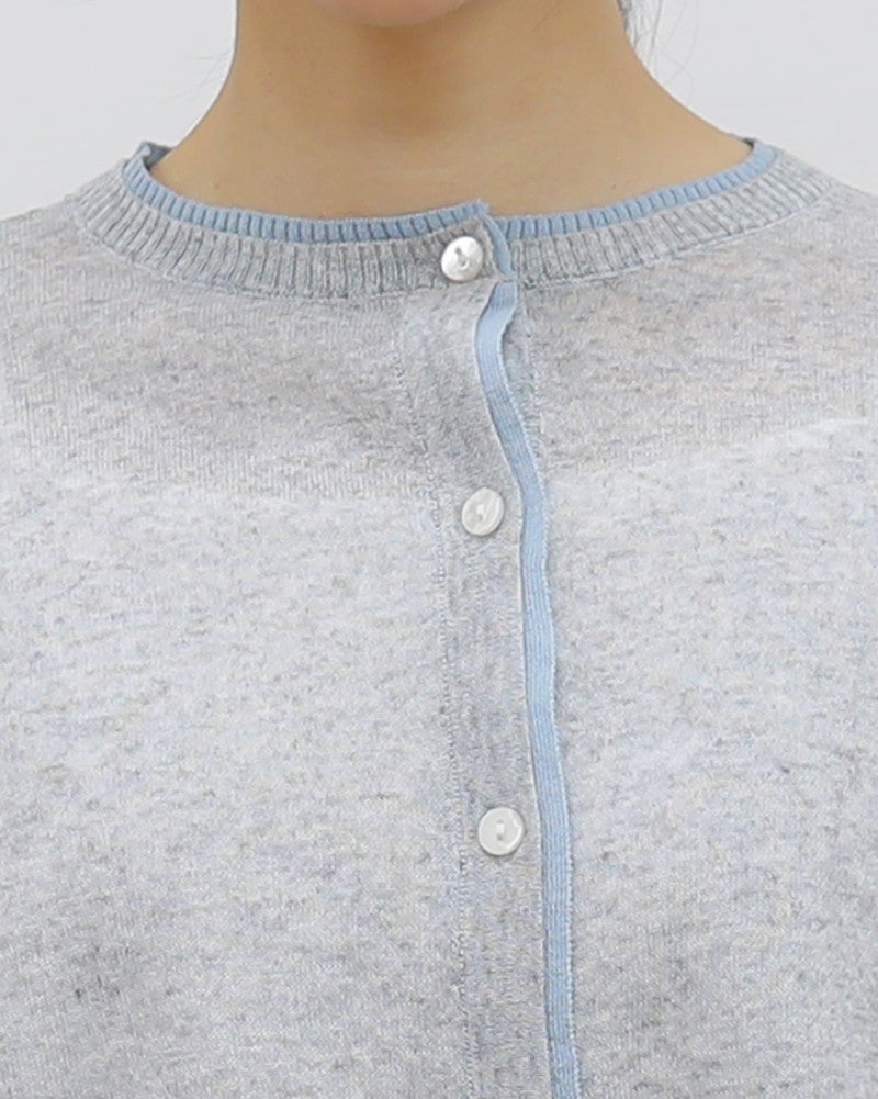 ［UNPLE］ハイツイストヤーンドルマンニットカーデ