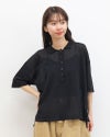 ［UNPLE］ハイツイストヤーンニットポロシャツ