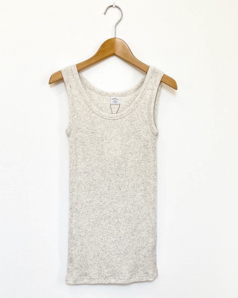 ［NOUVELLES du PARADIS］コットンテレコタンクトップ