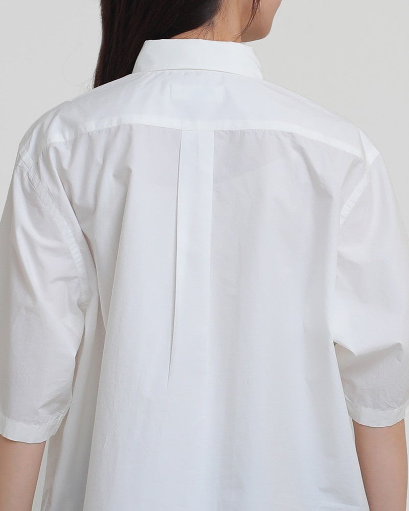 ［GYMPHLEX］ショート丈半袖シャツ