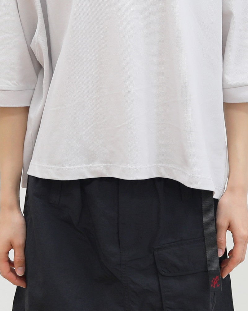 ［GYMPHLEX］ピケカノコポロシャツ