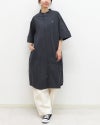 ［GYMPHLEX］タイプライターウォッシャーシャツワンピース