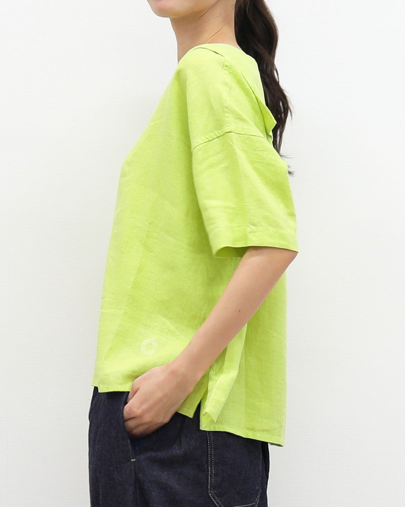 ［ORCIVAL］リネンセーラーブラウス