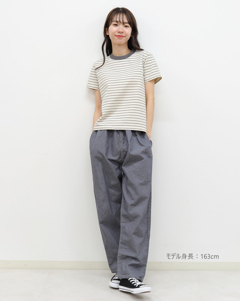 オーチバル　Tシャツ ORCIVAL］ストレッチボーダーコンパクトTシャツ／オーシバル ｜オン