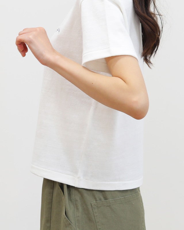 ORCIVAL ロゴTシャツ グレージュ サイズ1 ORCIVAL］ロゴTシャツ／オーシバル ｜オンセブンデイズ【公式通販】