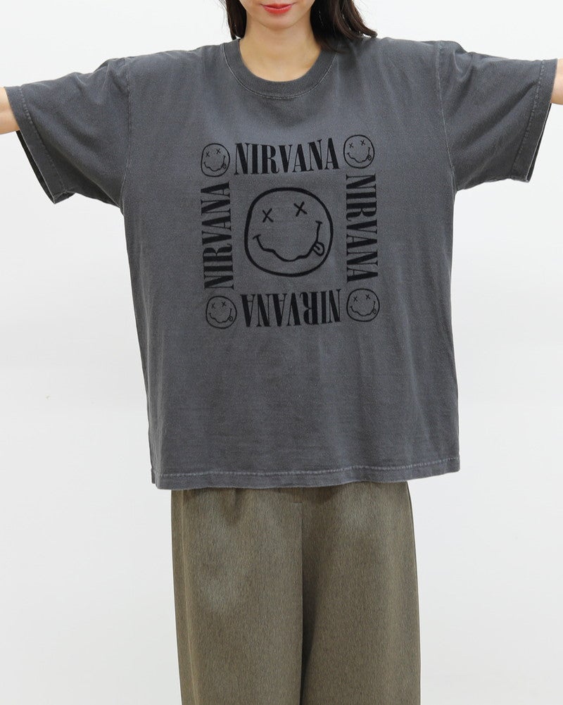 GOOD ROCK SPEED］NIRVANA Tシャツ／グッドロックスピード◇26SS