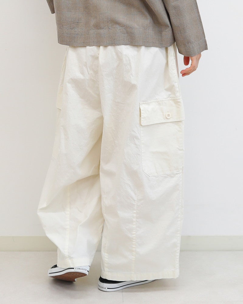 ［UNPLE］ボールカーゴイージーパンツ