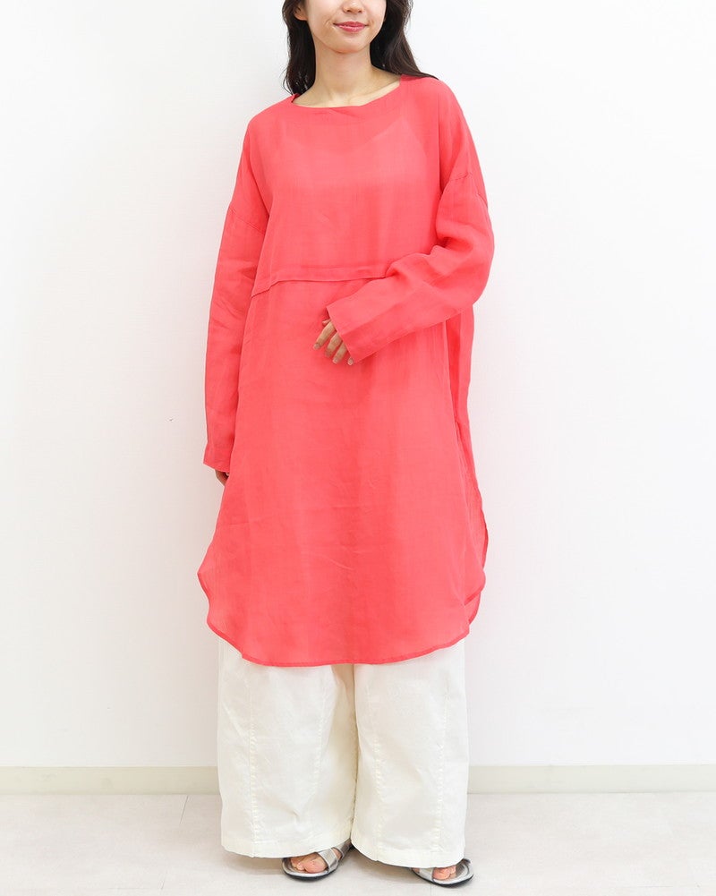 ［UNPLE］ラミーボートネックワンピース