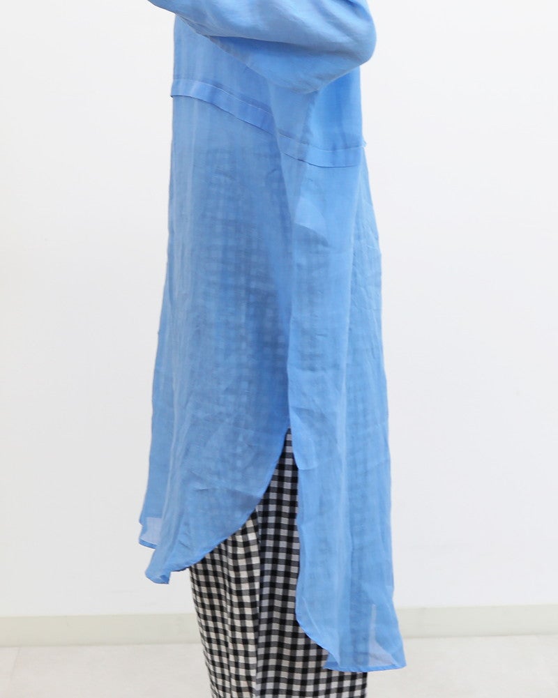 ［UNPLE］ラミーボートネックワンピース