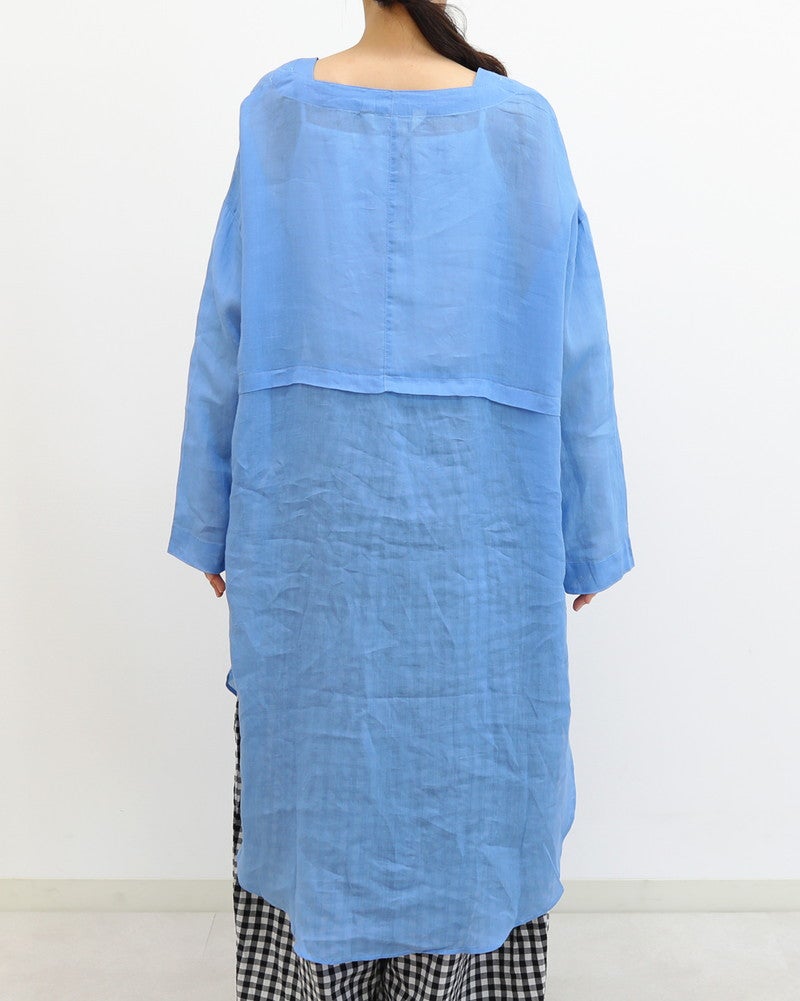 ［UNPLE］ラミーボートネックワンピース