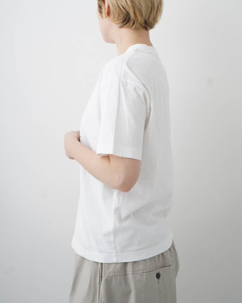 ［grin］オーガニックエーゲ海シャム猫プリントTシャツ